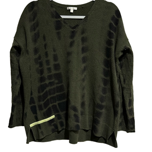 Lisa Todd Cotton Cashmere Tie-Dye Long Sleeve Sweater Size Large - EUC